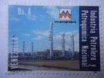 Stamps Venezuela -  Industria Petrolera y Petroquímica Nacional-10 Aniversario de PDVSA- Meneven S.A (Subsidiaria de PDV