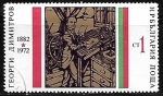 Stamps Bulgaria -  G. Dimitrov as a Typesetter