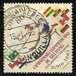 Stamps Colombia -  Campeonato Sudamericano de Atletismo