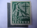 Stamps : Europe : Lithuania :  Por la Paz - For freedom.