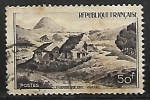 Stamps France -  The Gerbier de Jonc (Vivarais)