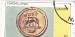 Stamps Nagaland -  MONEDA- ROMULUS AND REMUS