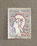 Stamps France -  Simbolo Republica
