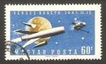 Stamps Hungary -  1434 - Lanzamiento a Venus de Venera I