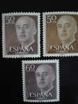 Stamps Spain -  Franco el Caudillo