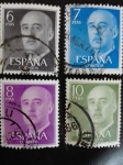 Stamps Spain -  Franco el Caudillo