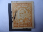 Stamps : America : Mexico :  Benito Suárez Garcia (1806-1872) Presidente.