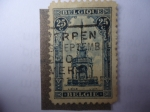 Stamps Belgium -  Monumento de Perron, en la Ciudad de Liége
