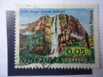 Stamps Venezuela -  Salto Ángel(Estado Bolívar) Cascada - Conozca a Venezuela Primero.