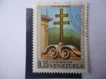 Stamps Venezuela -  Cruz Arzobispal - Cruz de la Iglesia de Caracas