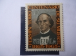 Stamps Venezuela -  Fermín Toro y Blanco (1806-1865) Centenario de su Muerte.
