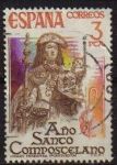 Sellos de Europa - Espa�a -  ESPAÑA 1976 2306 Sello Año Santo Compostelano. Virgen Peregrina Pontevedra Usado