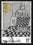 Stamps : Europe : United_Kingdom :  William Caxton 1476