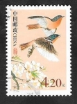 Sellos de Asia - China -  3983 - Dos aves volando