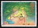 Stamps United Kingdom -  Árbol de Navidad