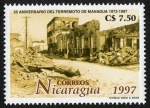 Sellos del Mundo : America : Nicaragua : 25 Aniversario del Terremoto de Managua