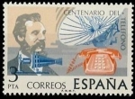 Sellos de Europa - Espaa -  ESPAÑA 1976 2311 Sello Nuevo Centenario del Telefono Graham Bell