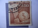 Sellos de America - Chile -  100 Años Caja de Ahorro del Empleados Públicos  