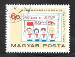 Stamps Hungary -  2006 - 50 Anivº del Partido, Niños con banderitas