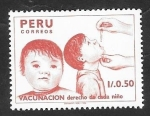Sellos de America - Per� -  863 - Vacunación, derecho de cada niño