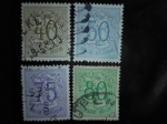 Stamps Belgium -  Leon Heraldico/Escudo