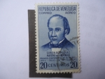 Stamps Venezuela -  Simón Rodriguez (Maestro de Simón Bolívar) Primer Centenario de su Muerte (1854-1954)