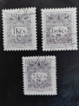 Stamps : Europe : Czechoslovakia :  Numeros