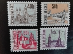 Stamps Czechoslovakia -  Monumentos