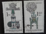 Stamps Czechoslovakia -  Ciudades