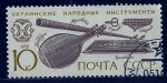 Stamps Russia -  Instrumentos mucicales