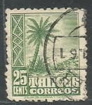 Stamps : Africa : Morocco :  palmera