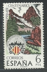 Stamps Spain -  1 er centenario de Cataluña