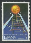 Stamps Spain -  EXPO  92