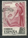Stamps Spain -  donantes de sangre