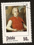 Stamps : Europe : Poland :  Pintura - Lukasz Orlowski - Retrato