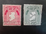 Stamps Ireland -  Mapa