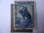 Stamps Venezuela -  Conquistador Español:Francisco Pizarro González (1478-1541) Óleo de Daniel Hernandez Morillo (1856-1