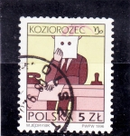 Stamps Poland -  SIGNOS DEL ZODIACO- CAPRICORNIO