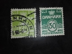 Stamps Denmark -  Numeros
