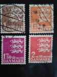 Stamps Denmark -  Simbolo