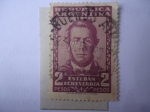 Stamps Argentina -  Esteban Echeverría (1805-1851) Escritor y Poeta. 
