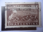 Stamps Argentina -  Ganadería - Rodeo - Bienes Semovientes