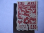 Sellos de America - Per -  Guanay - Principal Productor del Guano de Isla.