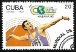 Stamps Cuba -  Lanzamiento de Jabalina