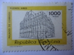Stamps Argentina -  Palacio de Correos - Oficina General de Correos Buenos Aires