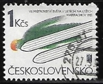 Stamps Czechoslovakia -   Deportes de Invierno | Saltos de Esquí