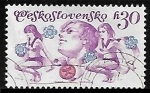 Stamps Czechoslovakia -  Spartakiad 1975, Prague