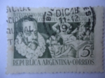 Stamps Argentina -  IV Centenario del Nacimiento de Don Miguel de Cervantes  Saavedra (1547-1616)