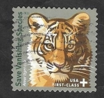 Stamps United States -  4415 - Protección a las especies, Tigre