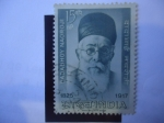 Stamps : Asia : India :  Dadabhoy Naoroji (1825-1917) Primer Diputado Asiático de Gran Bretaña 1892.